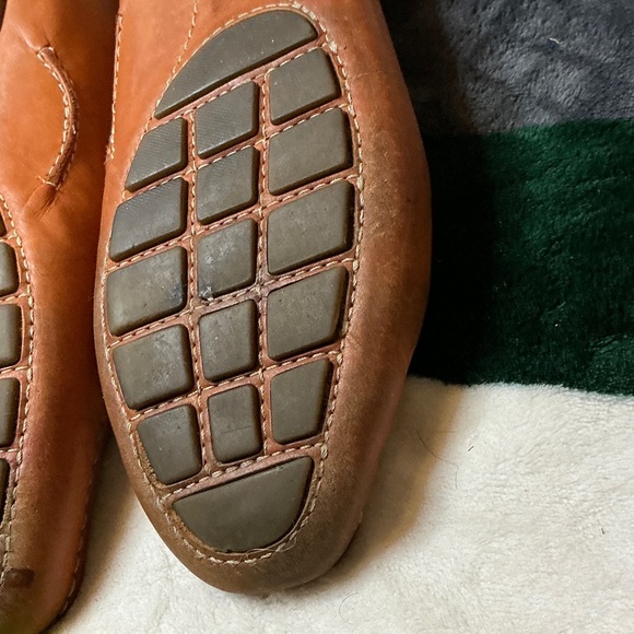 Clarks Women's Orange Moccasins Size 9.5 - Picture 9 of 14